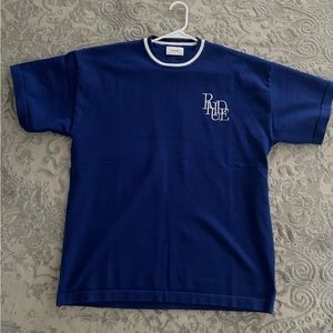 Cotton Rhude Tshirt Blue L/XL